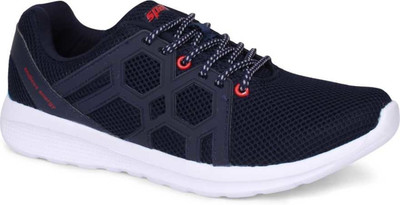Sparx SM 421 Running Shoes For Men(Navy, Blue, Red , 7)