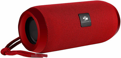 ZEBRONICS ZEB-ACTION 10 W Bluetooth Speaker(Red, Stereo Channel)