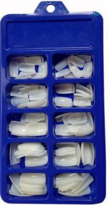 Discount Villa Artificial Nail White(Pack of 100)