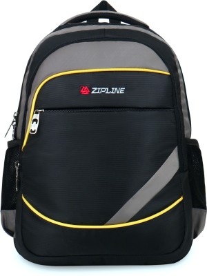 ZIPLINE Big Storage bags men :: Casual college bags for boys and girls :: school bags :: Office Bags 38 L Backpack(Black)