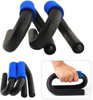 VATSMART PUSH UP STAND WITH FOAM GRIP HANDLE Push-up Bar(Black, Blue)