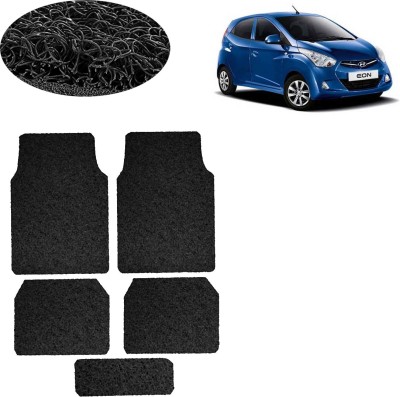 aksmit PVC Standard Mat For  Hyundai Eon(Black)