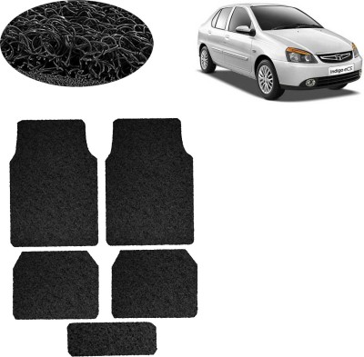 aksmit PVC Standard Mat For  Tata Indigo CS(Black)