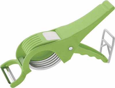 OSIOUS 2 IN 1 Vegetable & Fruit Slicer Chopper Vegetable Chopper (1 VEG.CUTTER) Vegetable & Fruit Chopper(1)