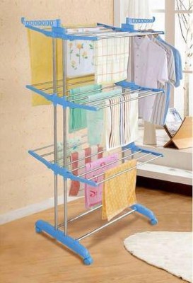 SHP SONI Steel Floor Cloth Dryer Stand SS1258(3 Tier)