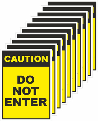 rangvishwa Do Not Enter Emergency Sign