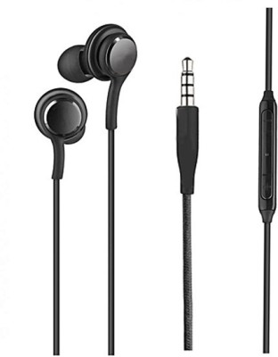Alafi Deep Bass Earbud AKG for Mobile Headsets w with Mic (In the Ear) Wired Headset(Black, In the Ear)