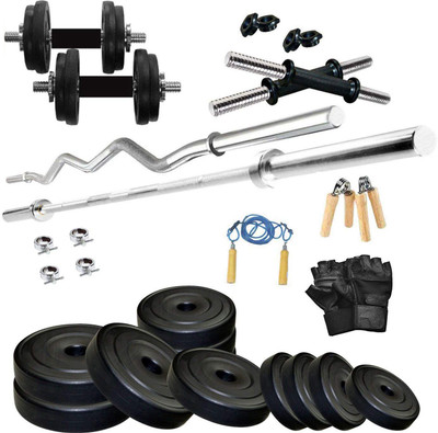 Protoner 8 kg Home Workout Kit 30 Kg Home Gym Combo
