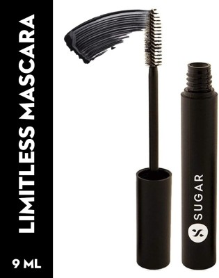 SUGAR Cosmetics Lash Mob Limitless Mascara - 01 Black With A Bang 9 ml(Black)