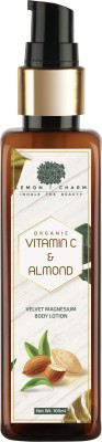 Lemon Charm Organic Vitamin C and Almond Velvet Magnesium Body lotion(100 ml)