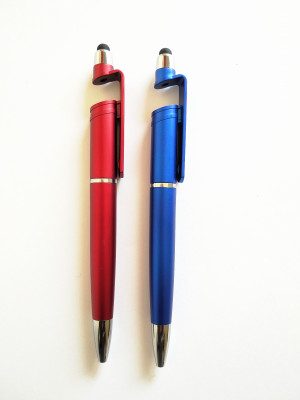 Gadget Zone Pen Stylus Stand 2 Ball Pen(Pack of 2, Ink Color - Blue)
