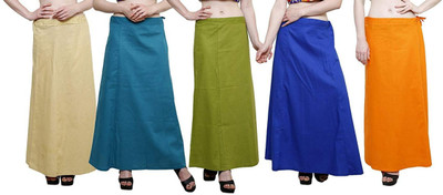 MyTrendzs PT_CT_1016_Multi Pure Cotton Petticoat(Free)
