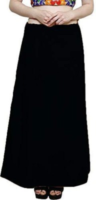 trendzmy PT_CT_1009_Black Pure Cotton Petticoat(Free)