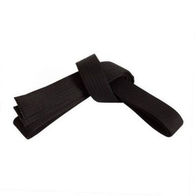AVATS Judo Karate Matial Arts Belt_SN_32 Abdominal Belt(Black)
