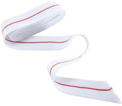 AVATS Judo Karate Matial Arts Belt_SN_37 Abdominal Belt(White)