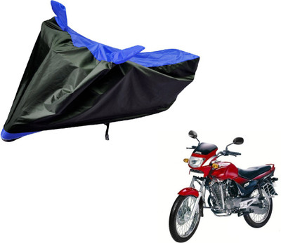 Flipkart SmartBuy Two Wheeler Cover for Hero(Ambition, Black, Blue)