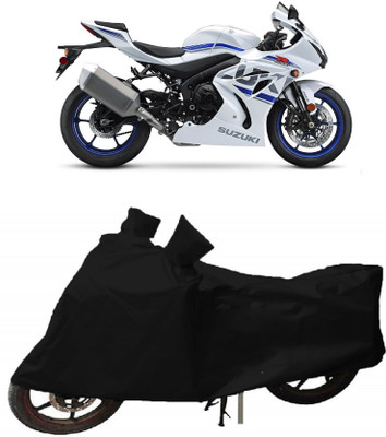 Elegance Two Wheeler Cover for Suzuki(GSX, Black)