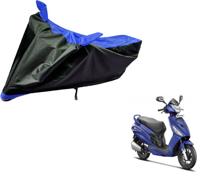 Auto Hub Two Wheeler Cover for Hero(Maestro Edge, Black, Blue)