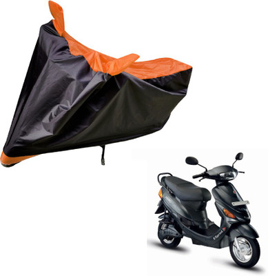 Auto Hub Two Wheeler Cover for Hero(E Sprint, Black, Orange)