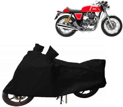 AutoRash Two Wheeler Cover for Royal Enfield(Continental GT, Black)