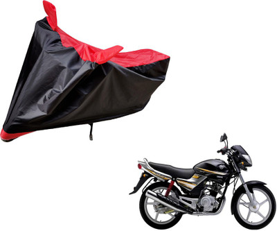 Amanzo Two Wheeler Cover for Yamaha(Libero, Black, Red)