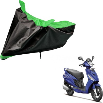 Auto Hub Two Wheeler Cover for Hero(Maestro Edge, Black, Green)