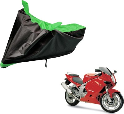 Amanzo Two Wheeler Cover for Hyosung(GT650R, Black, Green)