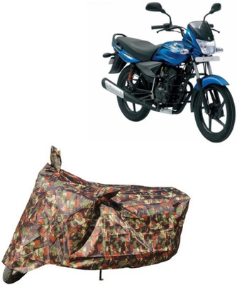 THE REAL ARV Waterproof Two Wheeler Cover for Bajaj(Platina 100 DTS-i, Multicolor)