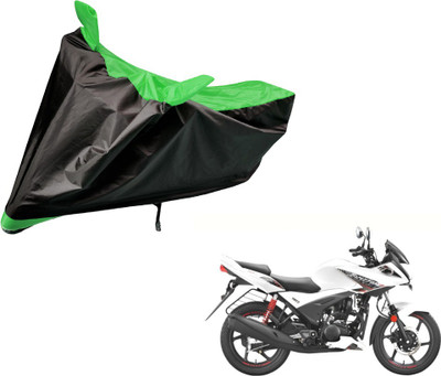 Auto Hub Two Wheeler Cover for Hero(Ignitor, Black, Green)