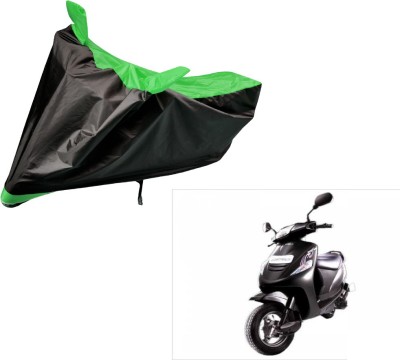 Flipkart SmartBuy Two Wheeler Cover for Mahindra(Kine, Black, Green)