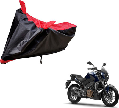 Amanzo Two Wheeler Cover for Bajaj(Dominar, Black, Red)