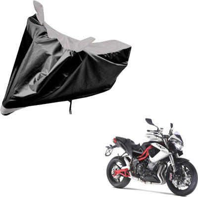 Amanzo Two Wheeler Cover for DSK Benelli(TNT R, Black, Silver)