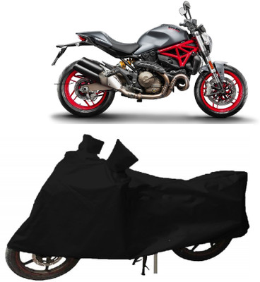 APNEK Two Wheeler Cover for Ducati(Monster 821, Black)