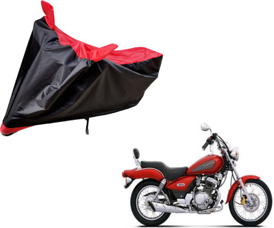 Auto Hub Two Wheeler Cover for Yamaha(Enticer, Black, Red)
