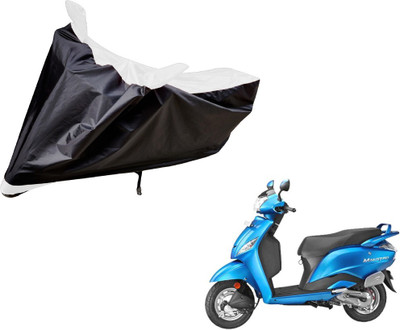 Auto Hub Two Wheeler Cover for Hero(Maestro, Black, White)