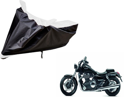 Auto Hub Two Wheeler Cover for Triumph(Black, White)
