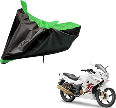 Amanzo Two Wheeler Cover for Hero(Karizma ZMR, Black, Green)