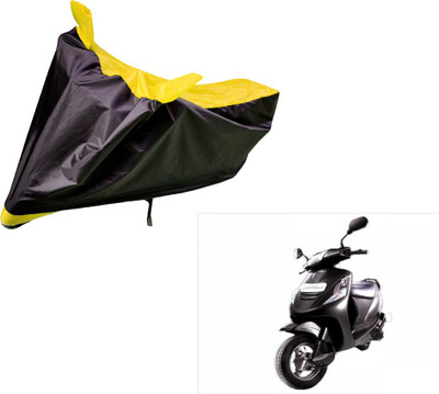 Flipkart SmartBuy Two Wheeler Cover for Mahindra(Kine, Black, Yellow)