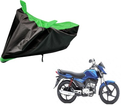 Auto Hub Two Wheeler Cover for Mahindra(Stallio, Black, Green)