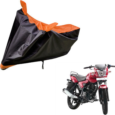 Auto Hub Two Wheeler Cover for TVS(Jive, Black, Orange)