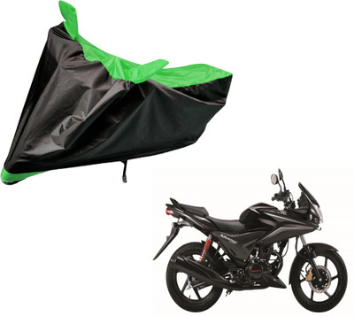 Flipkart SmartBuy Two Wheeler Cover for Honda(CBF Stunner, Black, Green)