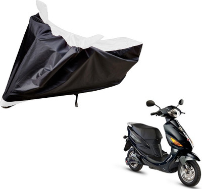 Auto Hub Two Wheeler Cover for Hero(Electric Cruz, Black, White)