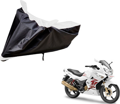 Auto Hub Two Wheeler Cover for Hero(Karizma ZMR, Black, White)