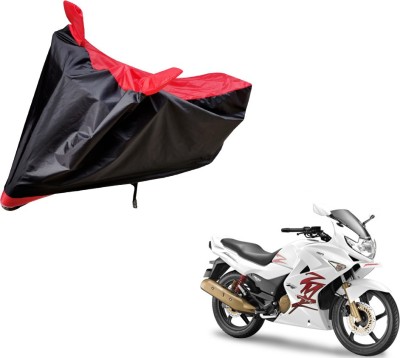 Auto Hub Two Wheeler Cover for Hero(Karizma ZMR, Black, Red)