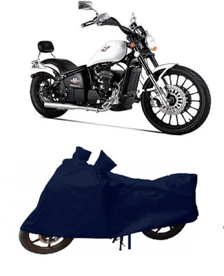 Elegance Two Wheeler Cover for FAB Regal Raptor(Bobber 350, Blue)