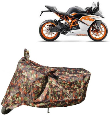 THE REAL ARV Waterproof Two Wheeler Cover for KTM(RC 200, Multicolor)