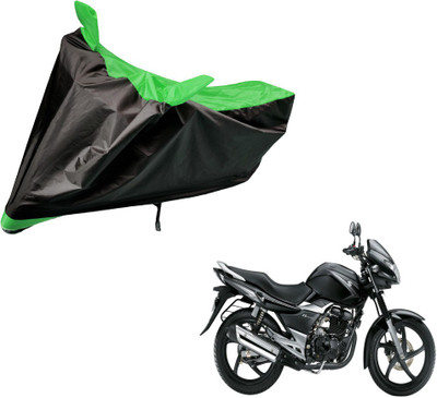 Flipkart SmartBuy Two Wheeler Cover for Suzuki(GS, Black, Green)