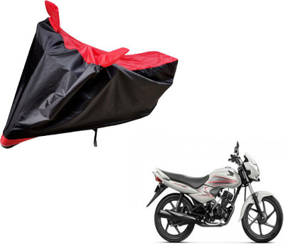 Amanzo Two Wheeler Cover for Honda(Dream Neo, Black, Red)