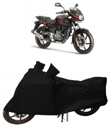 AutoRash Two Wheeler Cover for Bajaj(DTS-i, Black)