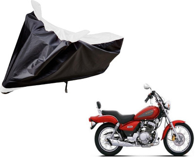 Auto Hub Two Wheeler Cover for Yamaha(Enticer, Black, White)